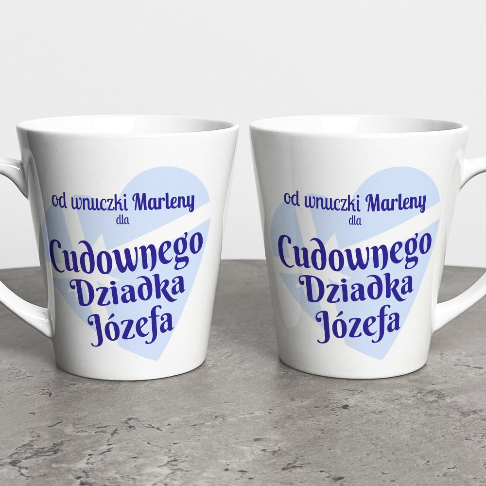 Kubek Latte Dla Dziadka Z Dedykacją