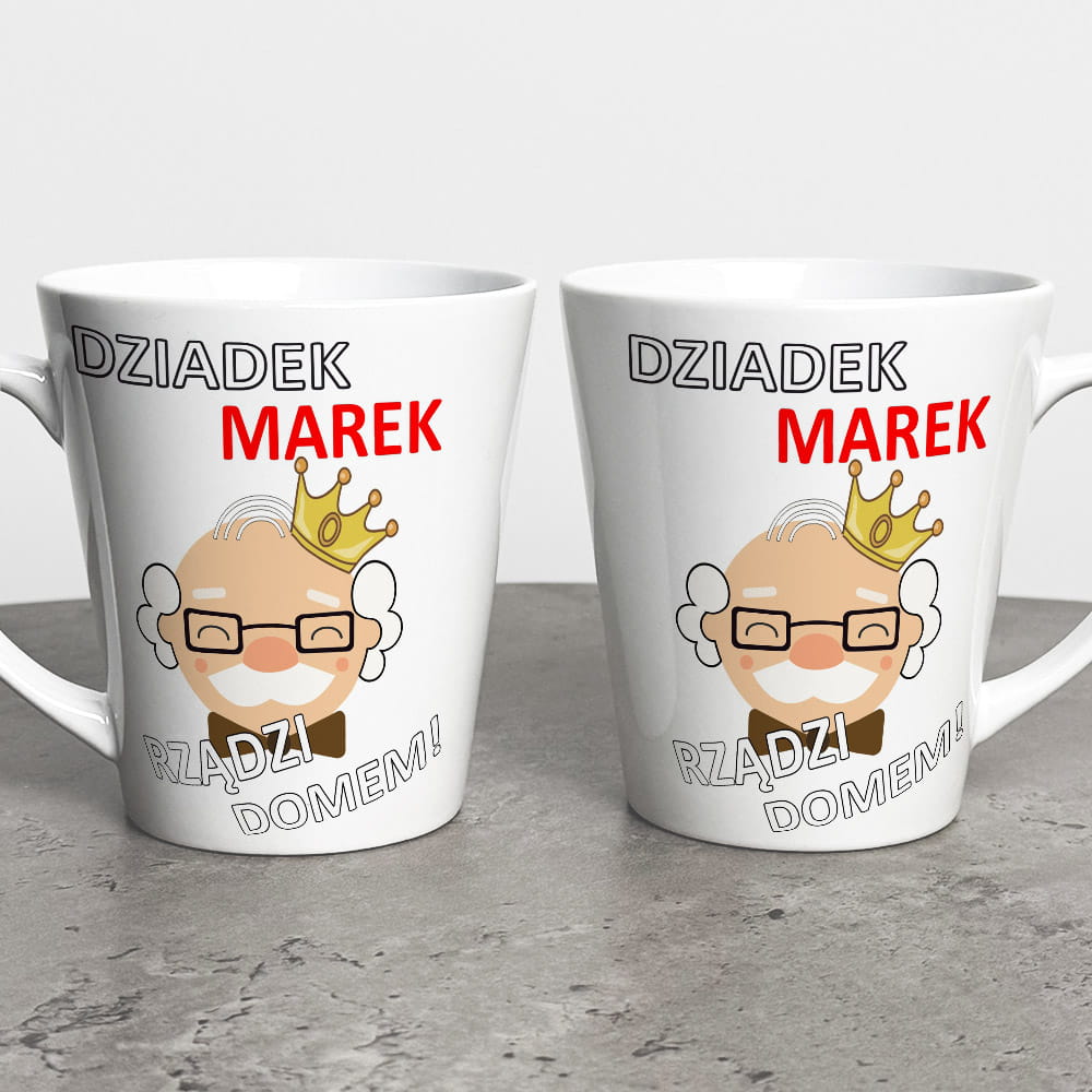 Kubek Latte Dla Dziadka Z Imieniem