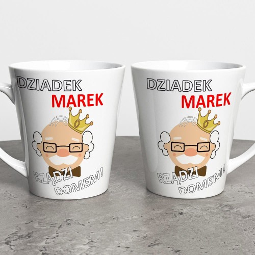 Kubek Latte Dla Dziadka Z Imieniem