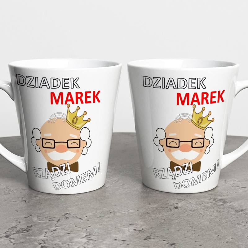 Kubek Latte Dla Dziadka Z Imieniem