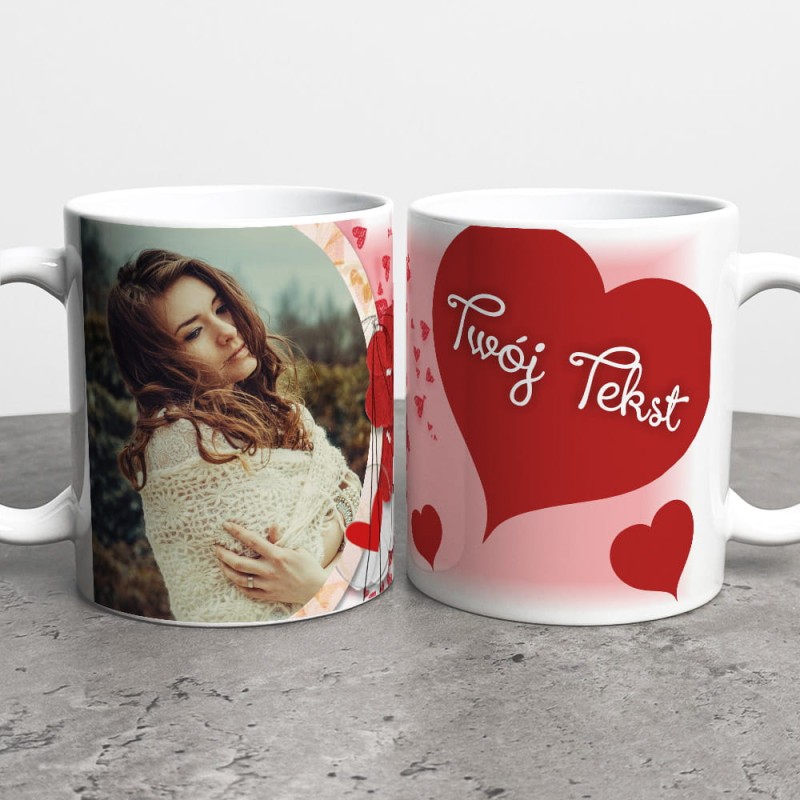 Foto Kubek Ze Zdjęciem i Napisem