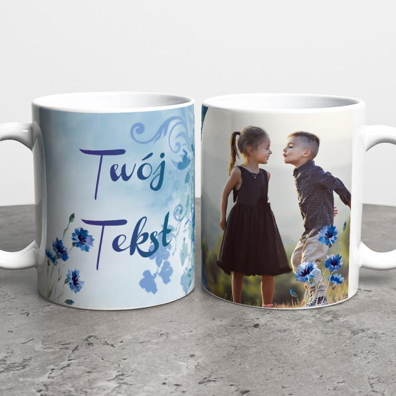 Foto Kubek Ze Zdjęciem i Napisem