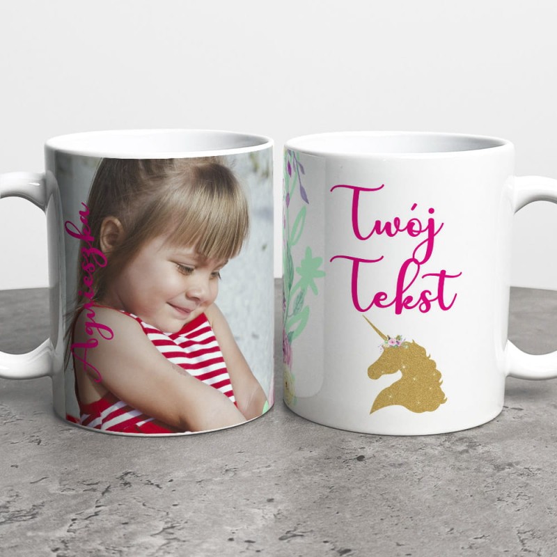 Foto Kubek Ze Zdjęciem i Napisem