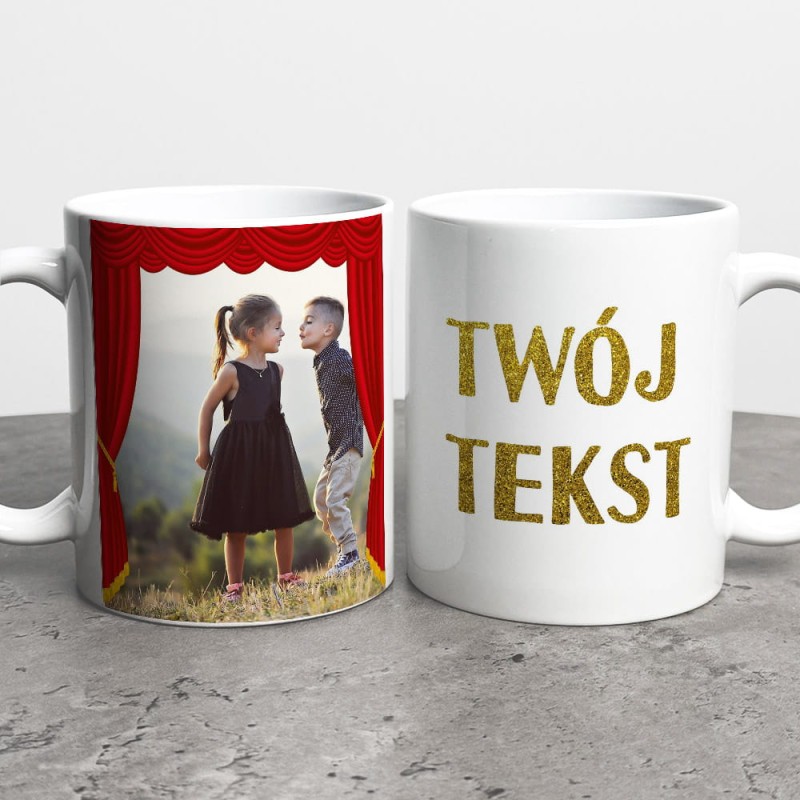 Foto Kubek Ze Zdjęciem i Napisem