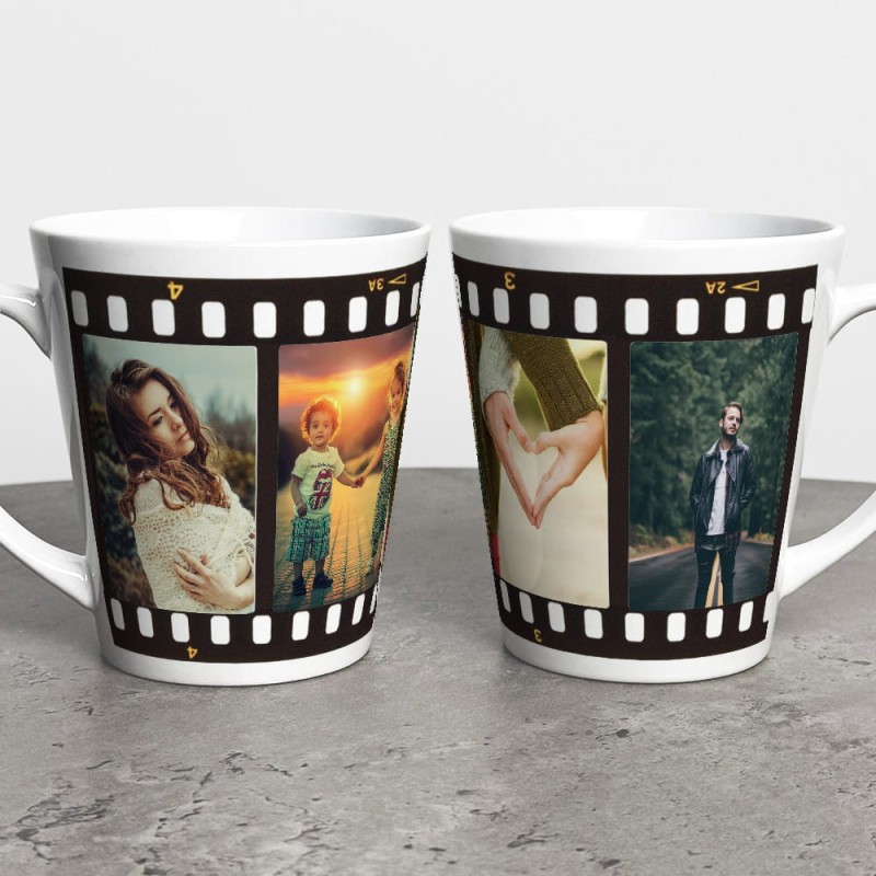 Foto Kubek Latte Ze Zdjęciem