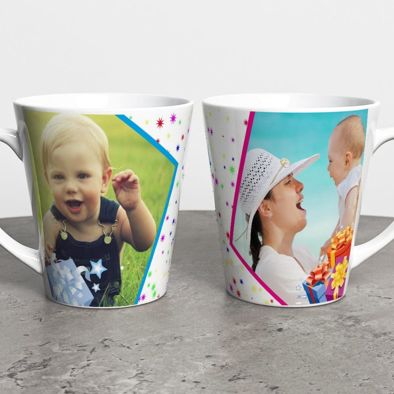 Foto Kubek Latte Ze Zdjęciem