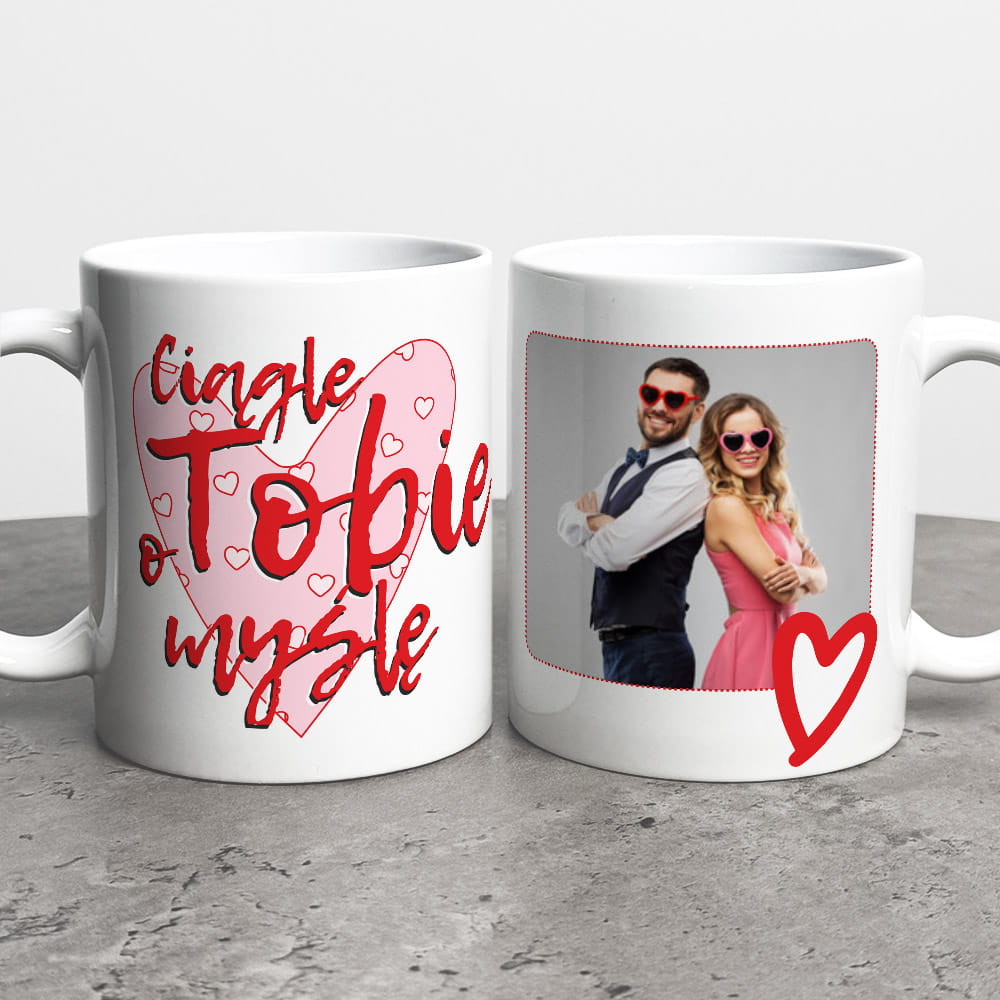 Kubek Na Walentynki Ze Zdjęciem