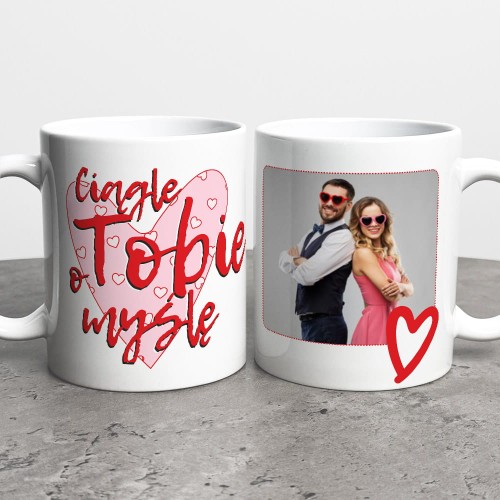 Kubek Na Walentynki Ze Zdjęciem