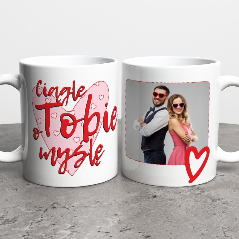 Kubek Na Walentynki Ze Zdjęciem