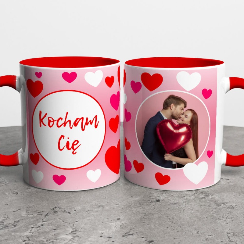 Kubek Na Walentynki Ze Zdjęciem