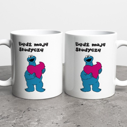 Kubek Na Walentynki Bądź Moją Słodyczą