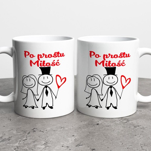 Kubek Na Walentynki Po Prostu Miłość