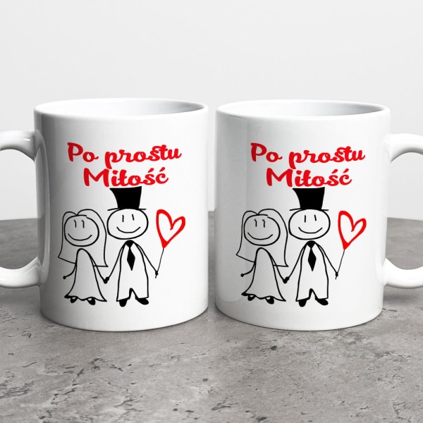 Kubek Na Walentynki Po Prostu Miłość
