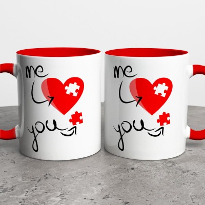 Kubek Na Walentynki Puzzlove My And You