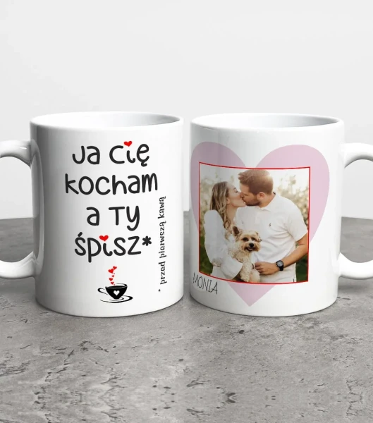 Kubek Na Walentynki  Ze Zdjęciem i Imieniem – miniatura 1000 × 1134