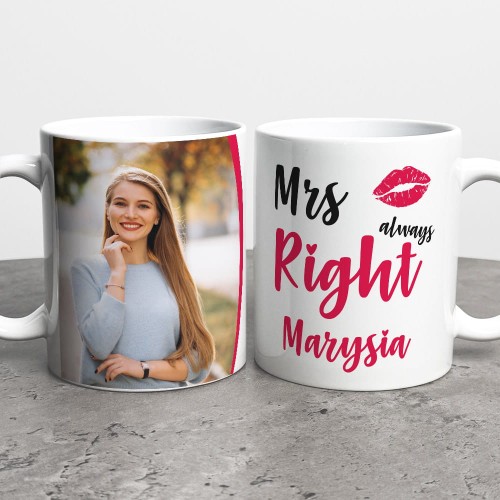 Kubek Na Walentynki  Ze Zdjęciem i Imieniem