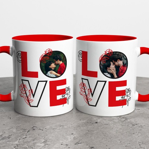 Kubek Na Walentynki  Ze Zdjęciem