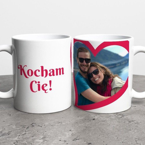 Kubek Na Walentynki  Ze  Zdjęciem