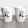 Kubek Latte Na Walentynki Myślę Sobie O Tobie