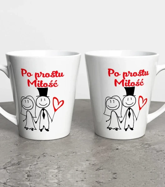 Kubek Latte Na Walentynki Po Prostu Miłość – miniatura 1000 × 1134