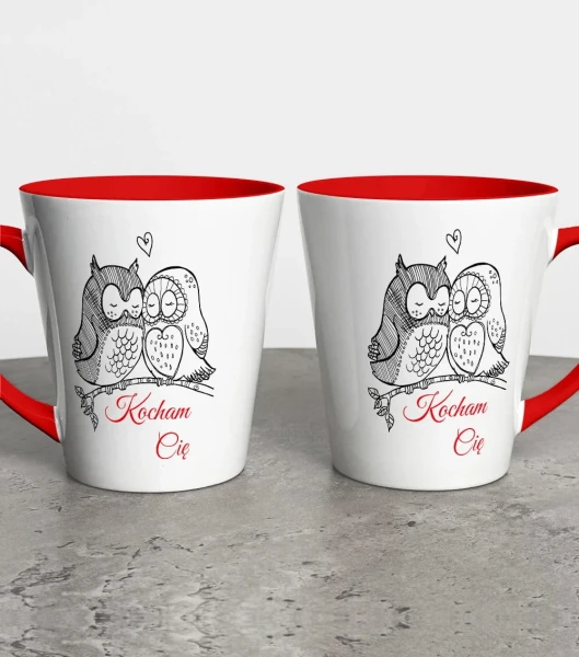 Kubek Latte Na Walentynki Sove Love – miniatura 1000 × 1134