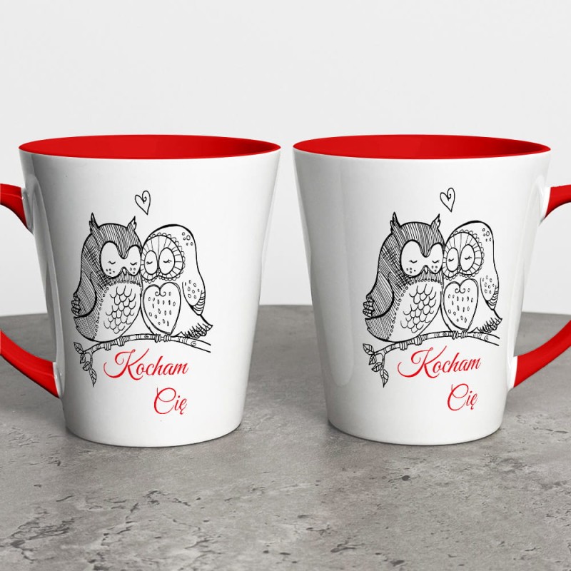 Kubek Latte Na Walentynki Sove Love