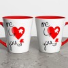 Kubek Latte Na Walentynki Puzzlove My And You