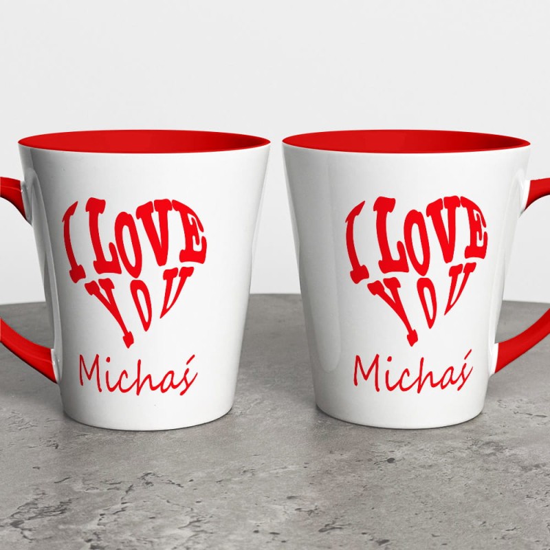 Kubek Latte Na Walentynki I Love You