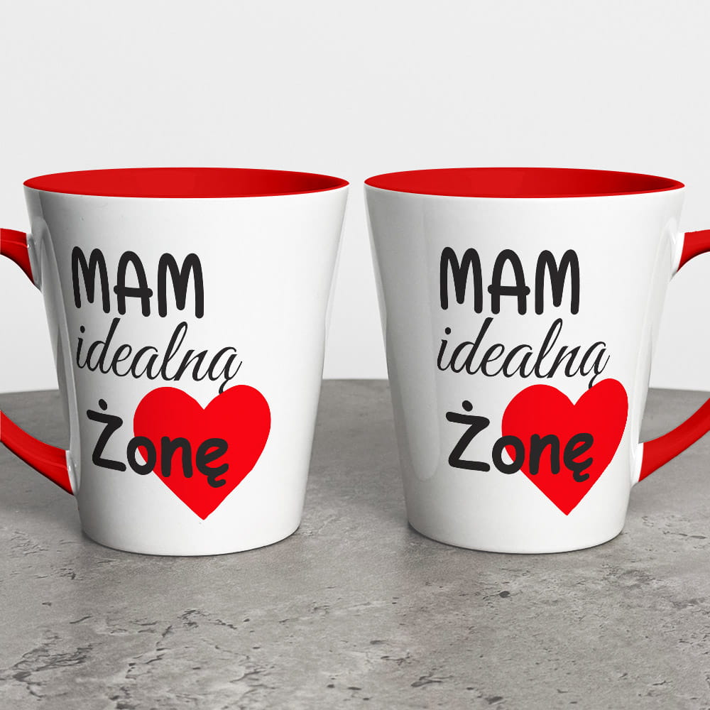 Kubek Latte Na Walentynki Mam Idealną Żonę