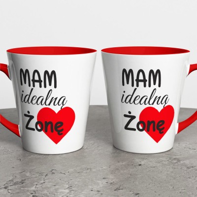 Kubek Latte Na Walentynki Mam Idealną Żonę