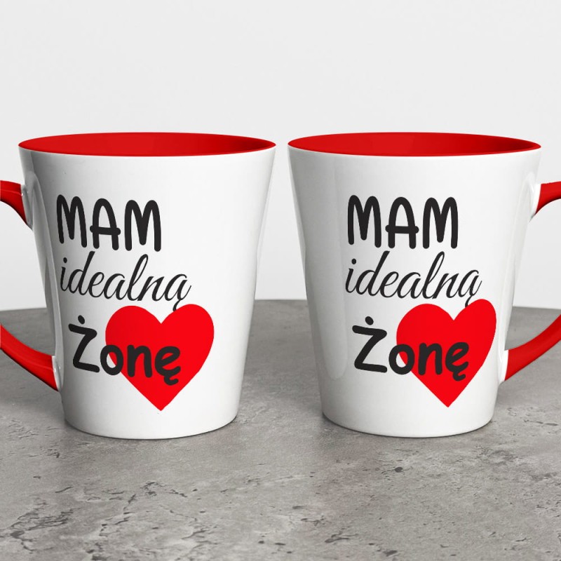 Kubek Latte Na Walentynki Mam Idealną Żonę