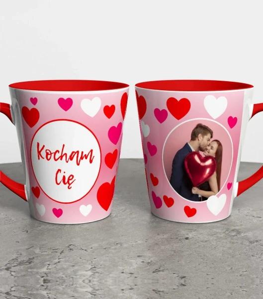 Kubek Latte Na Walentynki Ze Zdjęciem – miniatura 1000 × 1134
