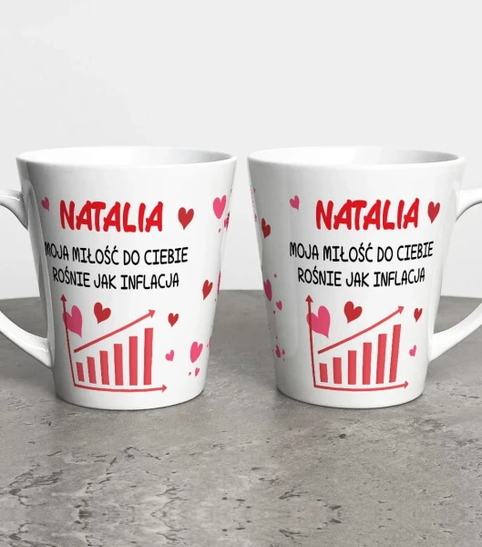 Kubek Latte Na Walentynki Z Imieniem – miniatura 1000 × 1134