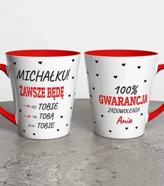 Kubek Latte Na Walentynki Z Imionami – miniatura 1000 × 1134