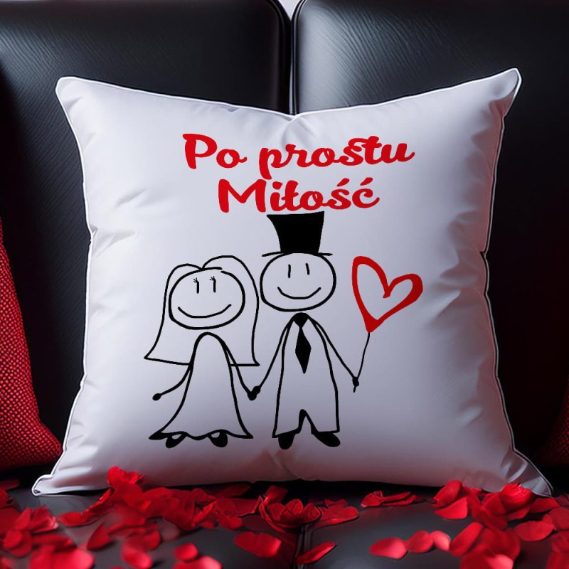 Poduszka Na Walentynki Po Prostu Miłość