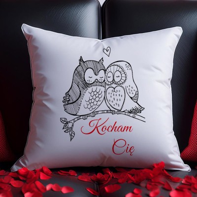 Poduszka Na Walentynki Kocham Cię