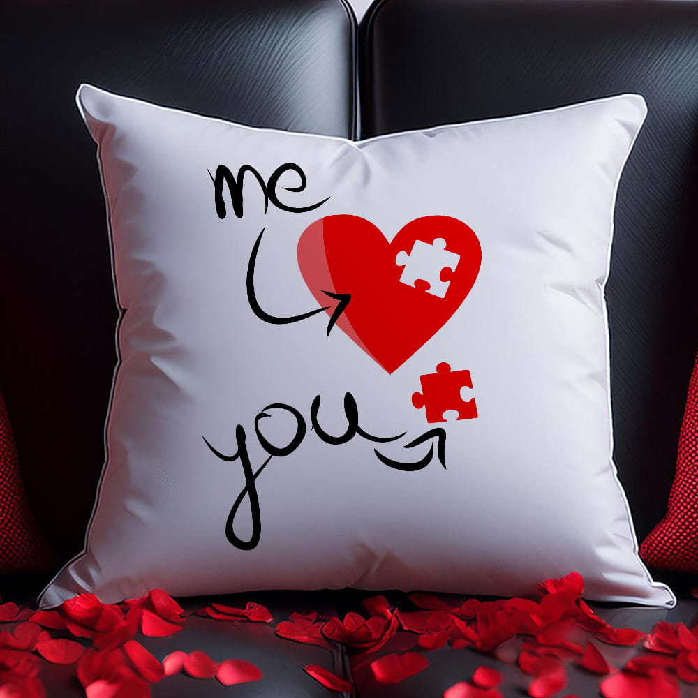 Poduszka Na Walentynki Puzzlove My And You
