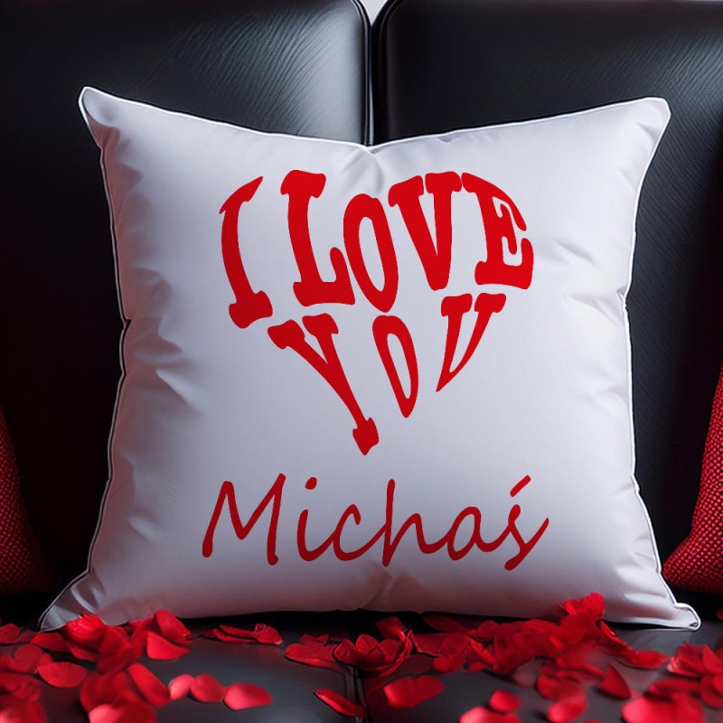 Poduszka Na Walentynki Z Imieniem