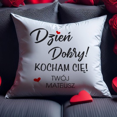 Poduszka Na Walentynki Z Imieniem
