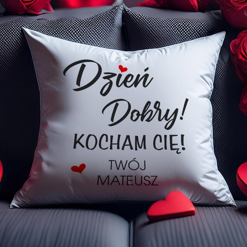 Poduszka Na Walentynki Z Imieniem
