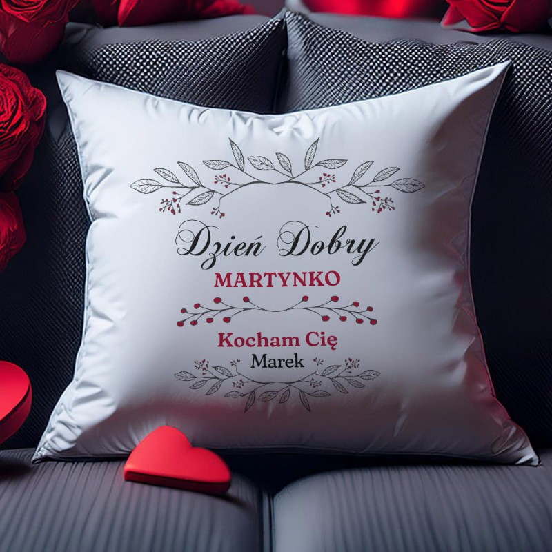 Poduszka Na Walentynki Z Imionami
