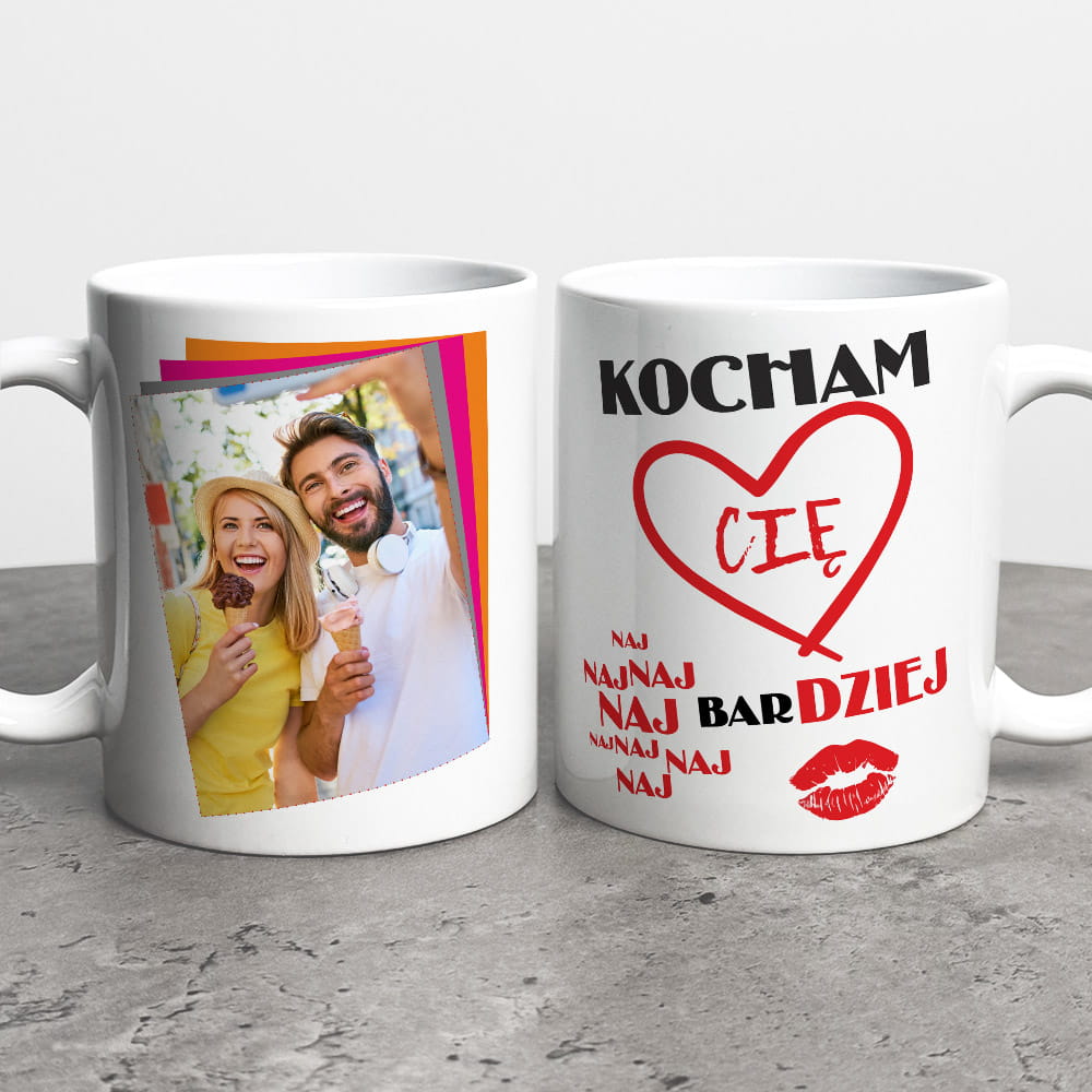 Kubek Na Walentynki Ze Zdjęciem