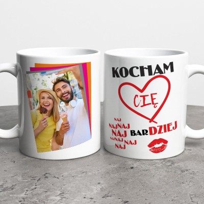 Kubek Na Walentynki Ze Zdjęciem