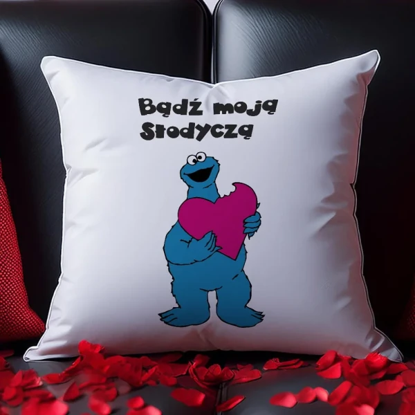 Poduszka Na Walentynki Bądź Moją Słodyczą