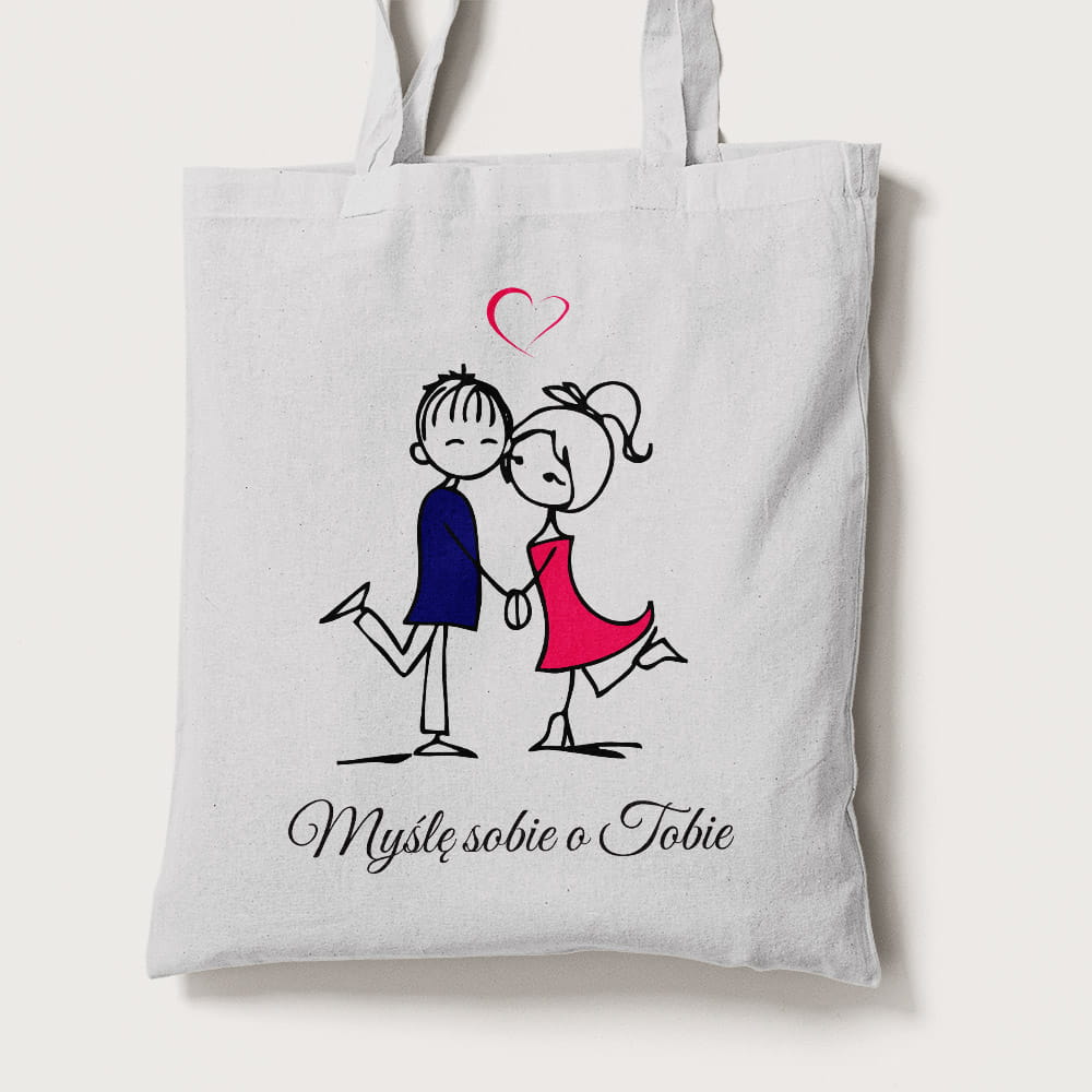 Torba Na Walentynki Myślę Sobie O Tobie