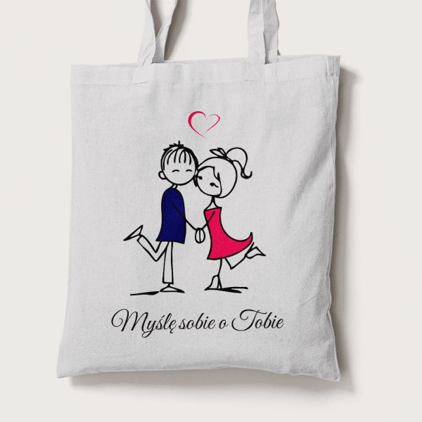 Torba Na Walentynki Myślę Sobie O Tobie