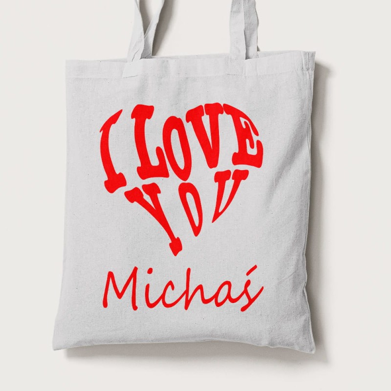 Torba Na Walentynki Z Imieniem