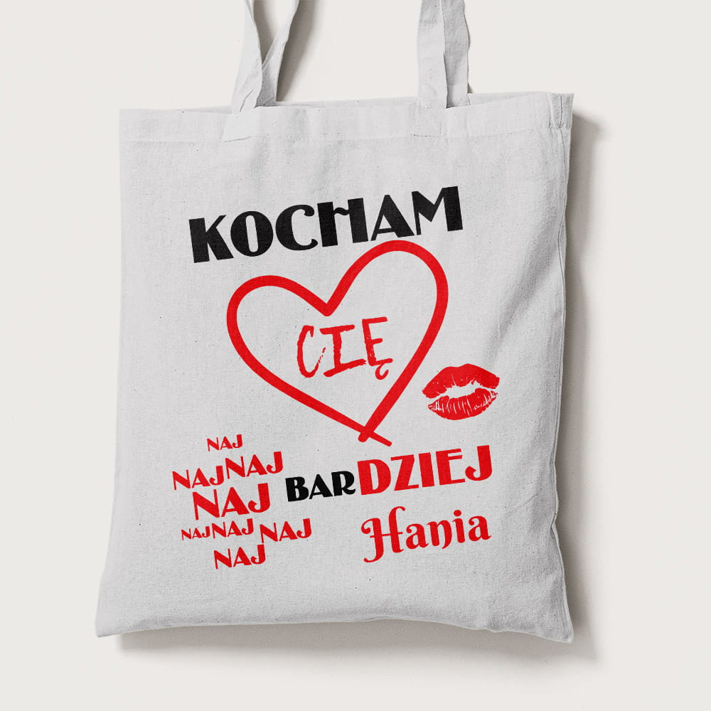 Torba Na Walentynki Z Imieniem