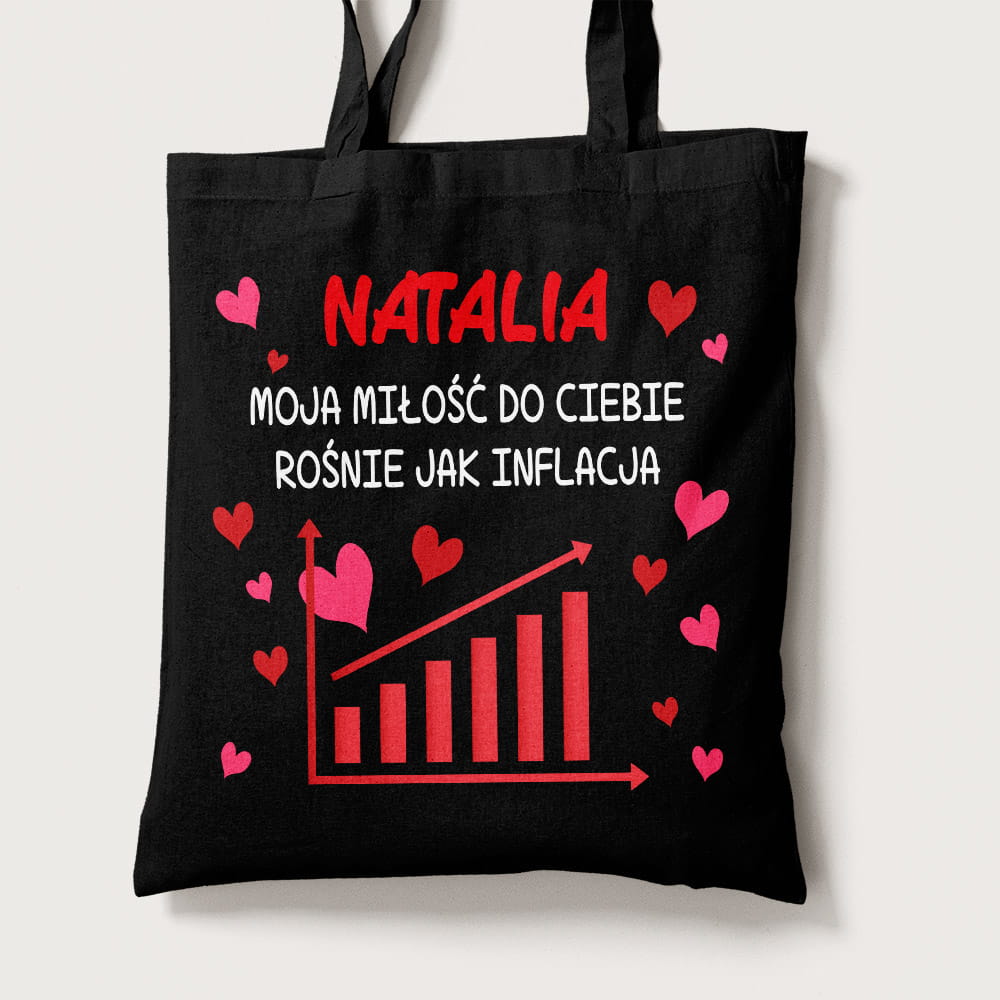 Torba Na Walentynki Z Imieniem