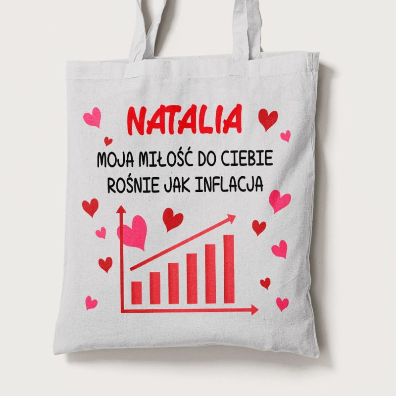 Torba Na Walentynki Z Imieniem